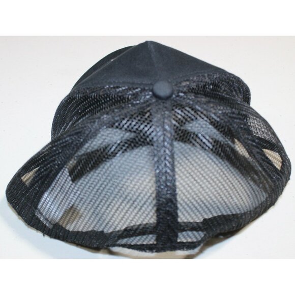 Helly Hansen Nord Mountain Print Trucker Hat Cap Black Snapback One size - Picture 4 of 7